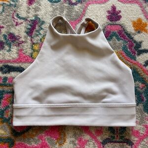 LULULEMON Energy High Neck Longline Ribbed Sports bra